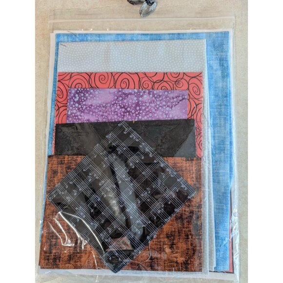 Piecemakers Guitar Sew-Lo Fabric Kit Unique Musical Quilt Project Fabric Incl - Picture 2 of 2